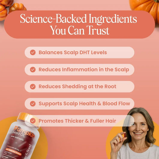 Bloom & Bond® Pumpkin Seed Oil with Saw Palmetto