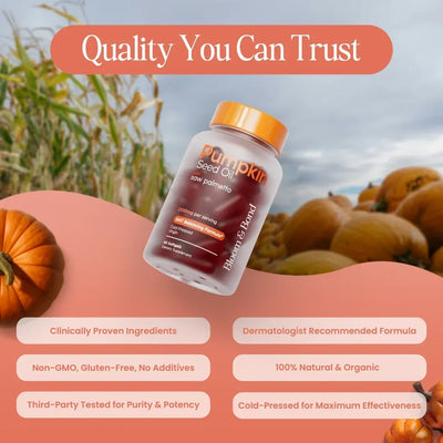 Bloom & Bond® Pumpkin Seed Oil with Saw Palmetto